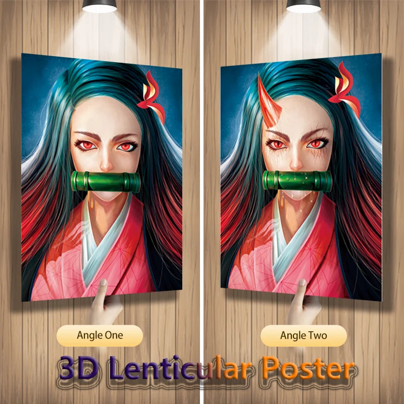 SlayersVision - Demon Slayers Lenticular 3D poster