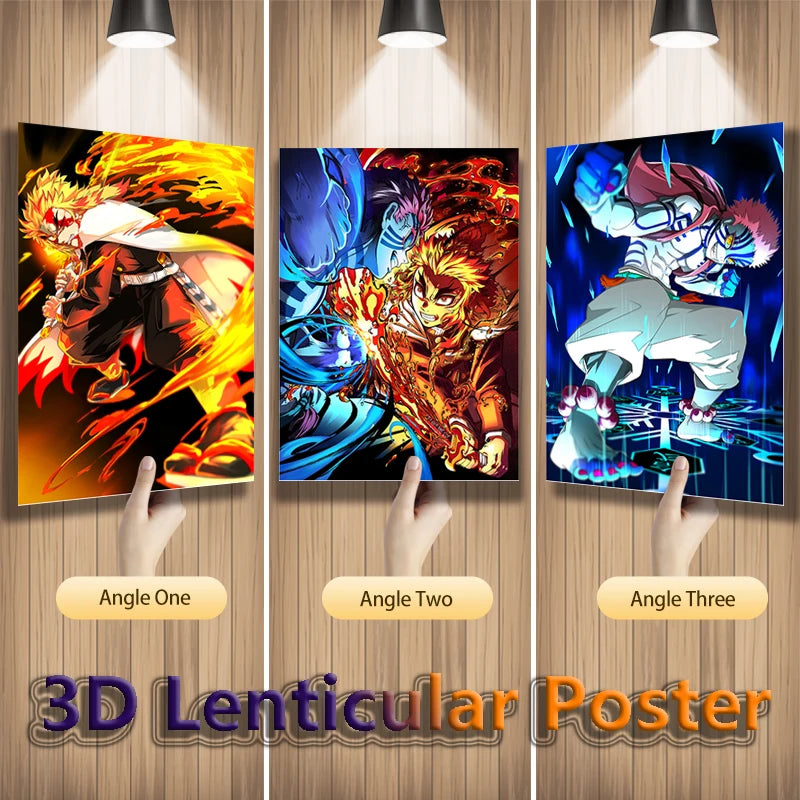SlayersVision - Demon Slayers Lenticular 3D poster