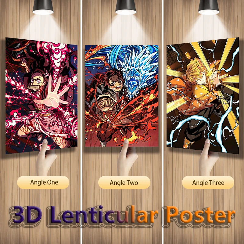 SlayersVision - Demon Slayers Lenticular 3D poster