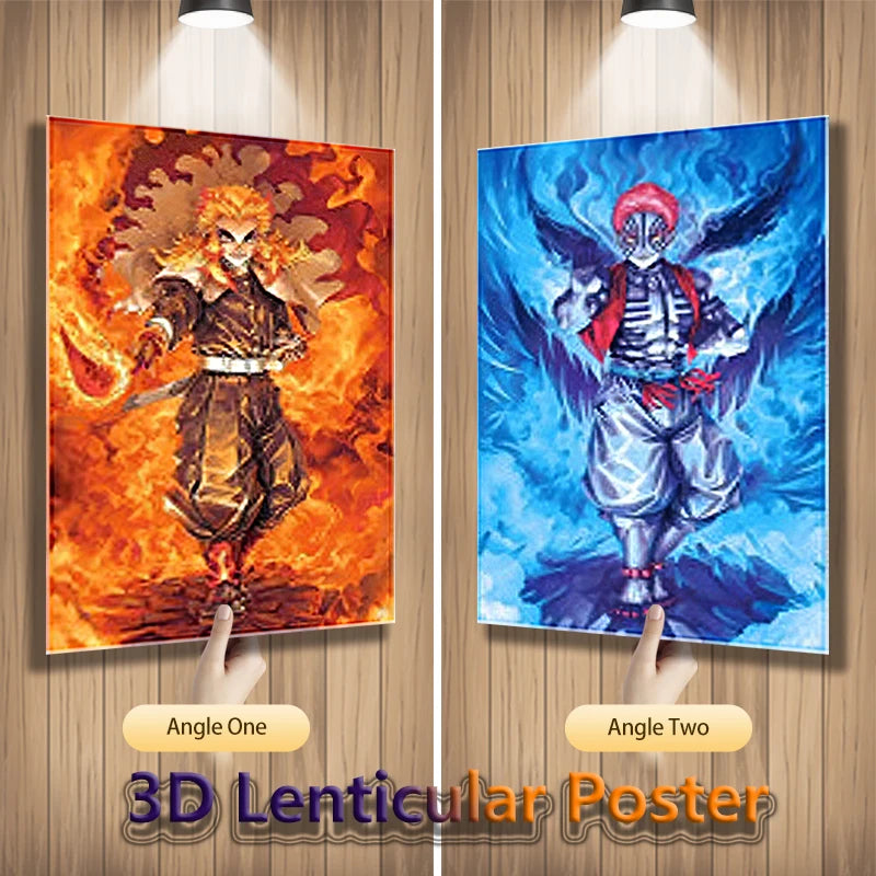 SlayersVision - Demon Slayers Lenticular 3D poster