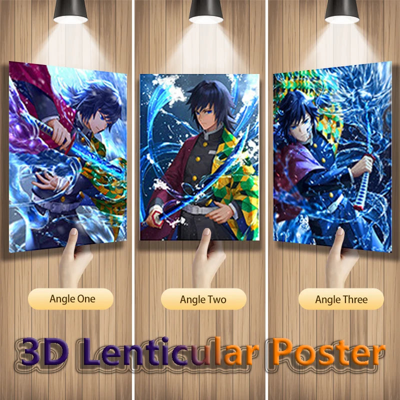 SlayersVision - Demon Slayers Lenticular 3D poster