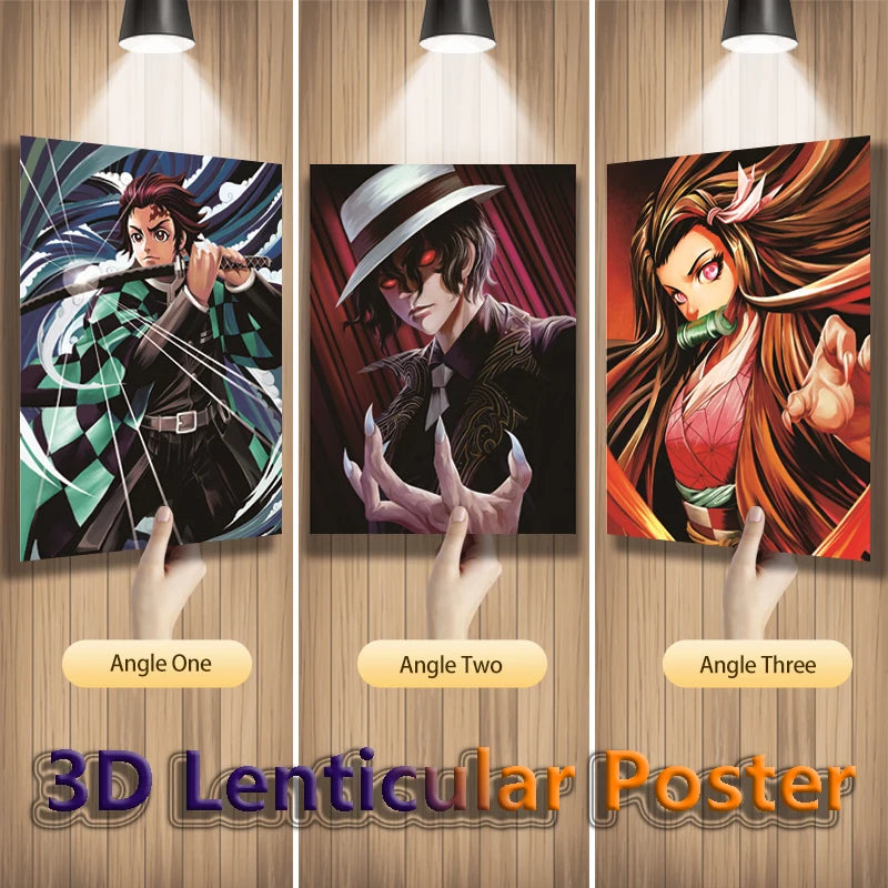 SlayersVision - Demon Slayers Lenticular 3D poster
