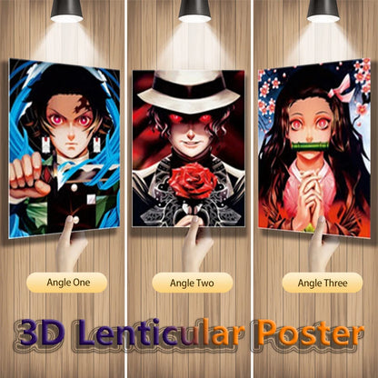 SlayersVision - Demon Slayers Lenticular 3D poster