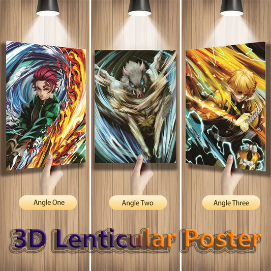 SlayersVision - Demon Slayers Lenticular 3D poster