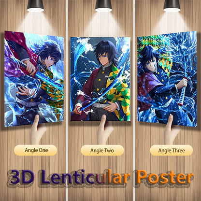 SlayersVision - Demon Slayers Lenticular 3D poster